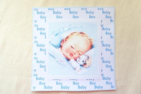 5x5 Baby Boy Card Fronts by Rosina Walker