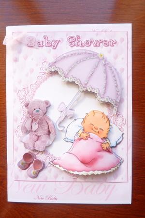 Baby Shower Pink by Rosina Walker