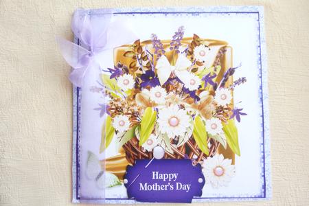 Cream Daisies on Gold 8x8 Topper by Rosina Walker