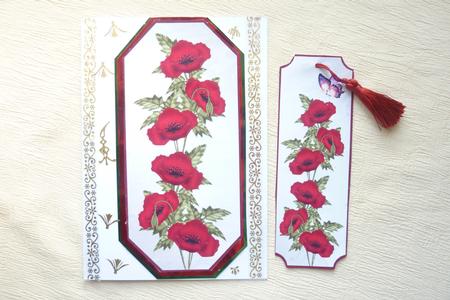 Poppies & Butterflies Plaques by Rosina Walker