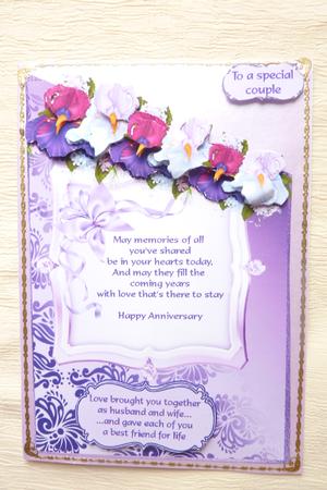 Anniversary Iris by Rosina Walker