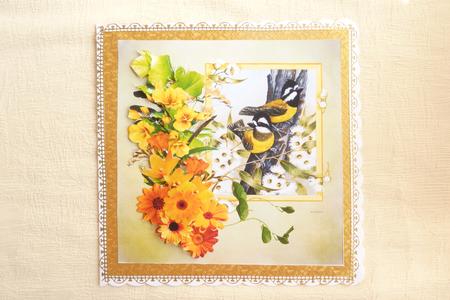 A Picture in Yellow Quick Card by Rosina Walker