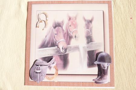 8x8 Lets Go Horse Riding by Rosina Walker