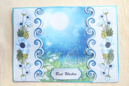 Bordered Moonlight Vale by Rosina Walker