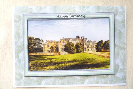 Wytham Abbey, Oxfordshire, England in 1875 by Rosina Walker