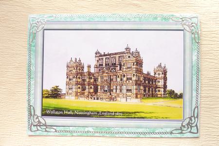 Wollaton Hall, Nottingham, Nottinghamshire, England in 1875 by Rosina Walker