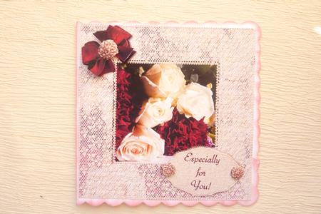 Roses and Lace Quick Card by Rosina Walker