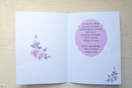 Four Sentiments Friends Birthday Get Well Soon by Rosina Walker