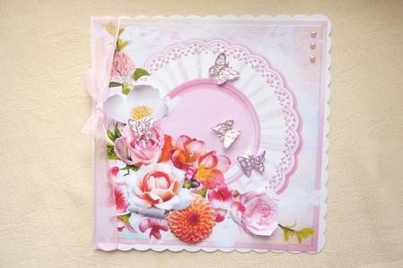 Spring in Pastel Bouquet 8x8inch Step by Step by Rosina Walker