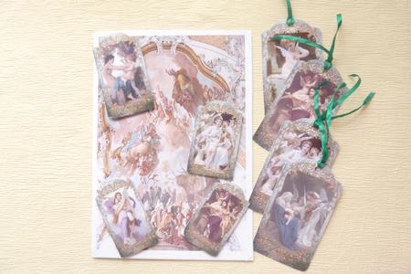 Bouguereau's Angels Tags by Rosina Walker
