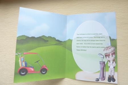 A Ladies Game of Golf Insert by Rosina Walker