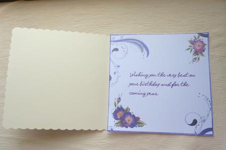 Wild Rose & Purple Swirls Ink Saving 8x8inch Insert by Rosina Walker
