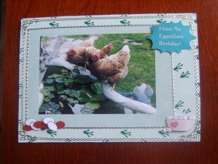 The Hens Watering Hole by Rosina Walker