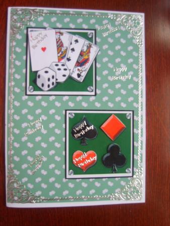 Gambling Card Toppers by Rosina Walker