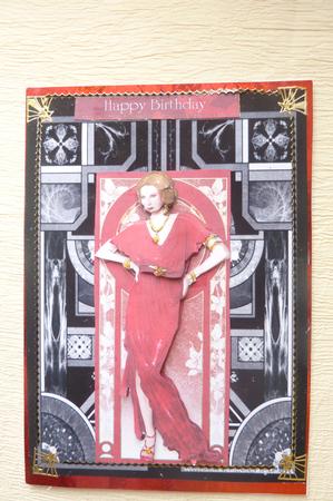 Art Deco Backing 3 by Rosina Walker