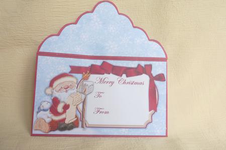 Christmas Money Wallet Santas Post by Rosina Walker
