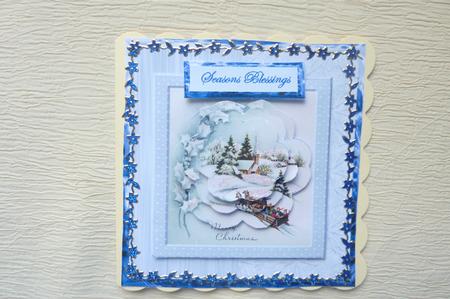 Christmas Horse and Sledge Ride by Rosina Walker
