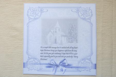 Insert to Go with Church Scene by Rosina Walker