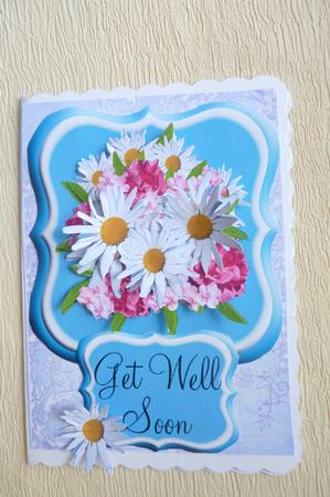 Daisys and Roses Birthday, Get Well, Mother's Day Topper by Rosina Walker
