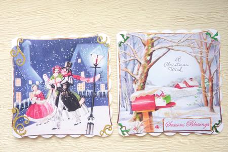 Christmas Vintage Snow Scenes by Rosina Walker