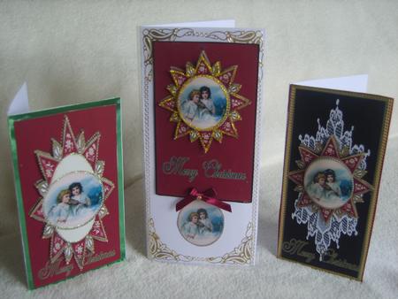 3 Christmas Toppers by Rosina Walker