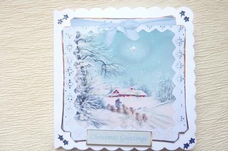Deer and Shepherd Watch the Star by Rosina Walker