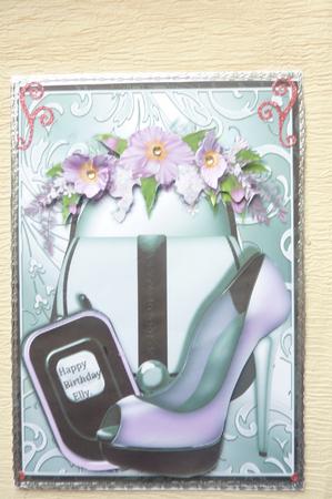 In the Pink Card Front by Rosina Walker