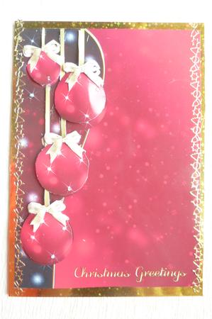 Stylish Christmas Quick Card by Rosina Walker