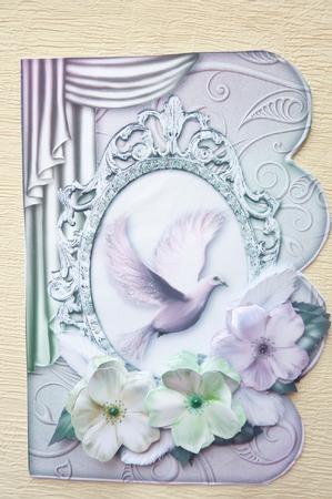 Flight of Fantasy 3 Scalloped Edge Card Decoupage by Rosina Walker