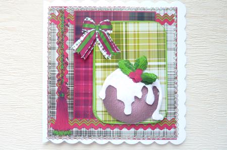 Festive Time with a Christmas Pudding by Rosina Walker