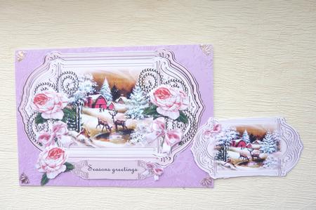Romantic Vintage Snowsene Pearls and Roses by Rosina Walker