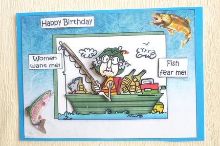 Gus is Fishing Again by Rosina Walker