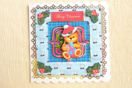 Christmas Teddy Bearing Gifts by Rosina Walker