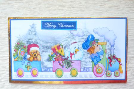 All Aboard the Christmas Train by Rosina Walker