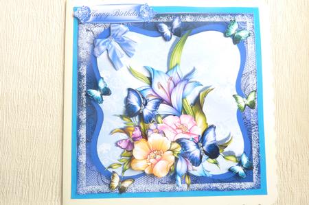 The Butterfly Collector Card Topper by Rosina Walker