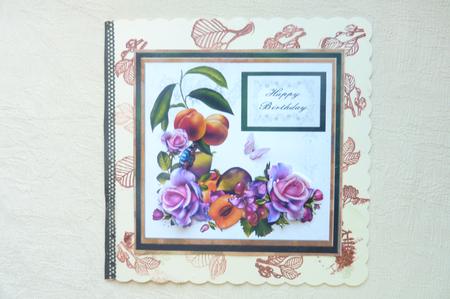 Roses, Fruit and Butterflies with Decoupage by Rosina Walker