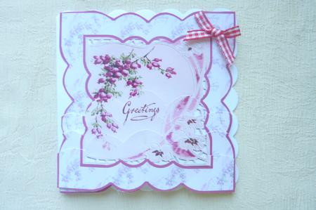 Vintage Birthday Greeting by Rosina Walker