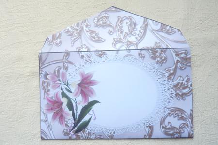 Moneywallet,lace,lillies by Rosina Walker