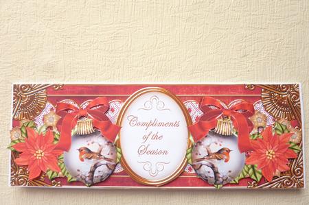 Red Robin Compliments of Season Large Dl Step by Step by Rosina Walker