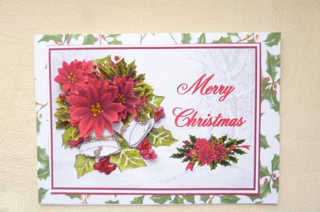 Silver Bells with Decoupage by Rosina Walker
