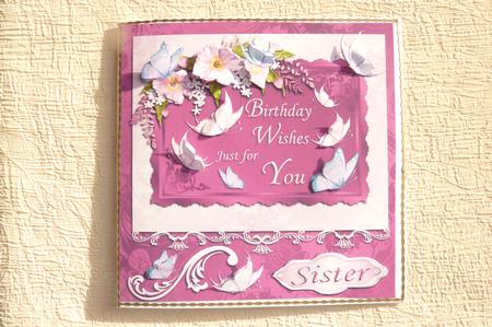 Birthday Wishes Just for You Mother Daughter Sister Auntie by Rosina Walker