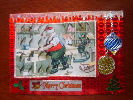 Santas Workshop by Rosina Walker