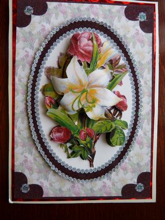 Vintage Look Flowers and Hearts by Rosina Walker