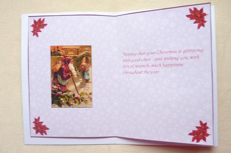 Vintage Santa Claus Insert1 by Rosina Walker