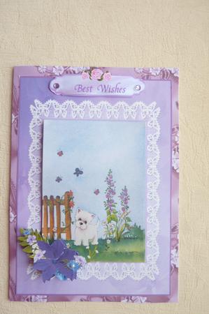 Westie in the Garden Step by Step Decoupage by Rosina Walker