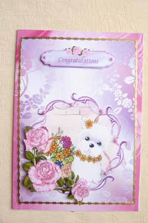 Westie and Pink Roses Step by Step Decoupage by Rosina Walker
