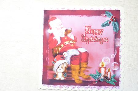 Father Christmas Reading by Rosina Walker