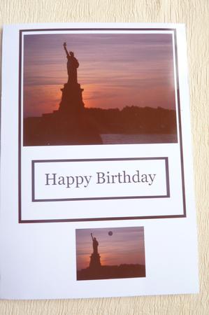 Scenes of New York-liberty Birthday by Rosina Walker