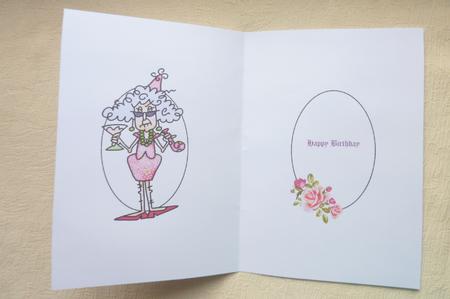 Stella Laugh for Your Birthday Insert by Rosina Walker