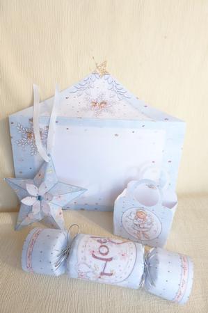 Noel Angelica Envelope and Gift Accessories by Rosina Walker